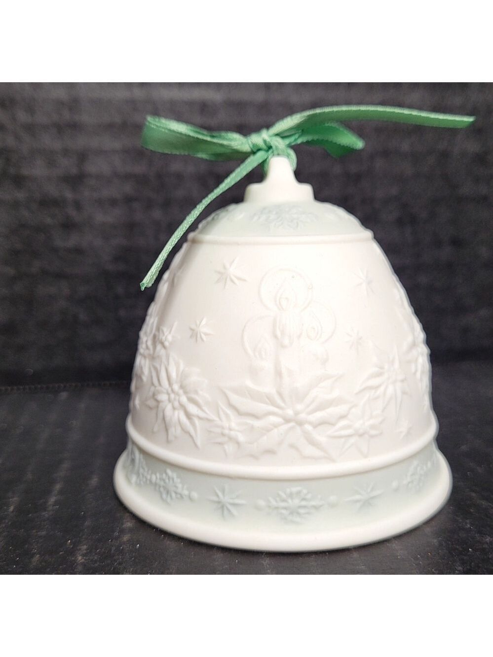 Lladro 1992  Campanita Navidad 92 Christmas Bell Ornament #15913 - Picture 8 of 12